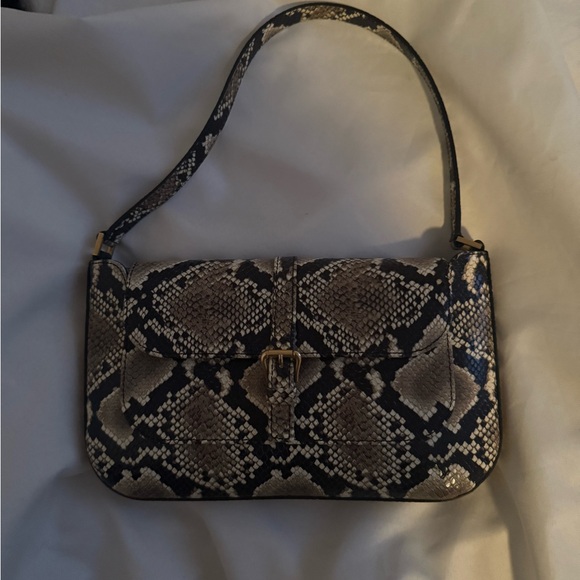 BY FAR Miranda Bag in Snake - Picture 2 of 2